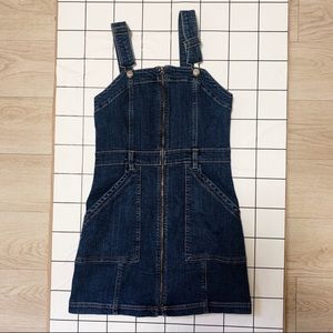 American Eagle Denim Overall Dress